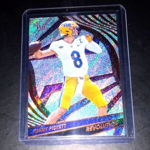 Kenny Pickett Panini Chronicles Revolution Draft Picks 2023 Fractal Insert #94